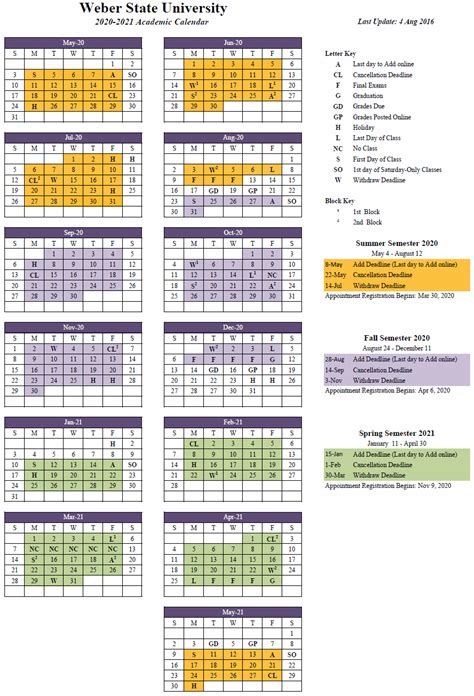 Eastern Washington University Calendar